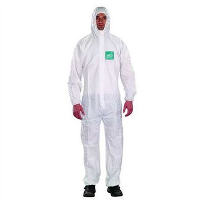 Ansell ALPHATEC 681800 BOUND HOODED COVERALL SIZE 4XL