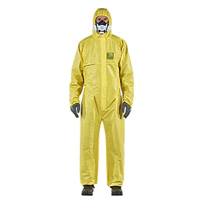 Ansell ALPHATEC 682300 BOUND HOODED COVERALL SIZE S