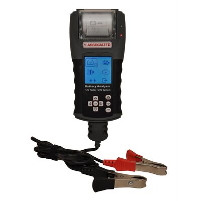 Associated Graphical Hand-Held Battery Tester with Thermal Printer and USB Port
