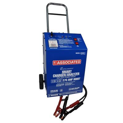 Associated Intellamatic&reg; 12/24 Volt 70/35 Amp Charger 270 Amp Crank Assist at 12V 70 Amp Power Supply Mode