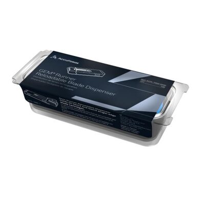 AccuTec Pro AccuTec Pro Ergo Single Edge Hand Scraper with 5 Blades, Black (5CD/CT, 8CT/CA)