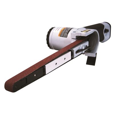 Astro Pneumatic Air Belt Sander (1/2-inch x 18-inch) with 3pc Belts