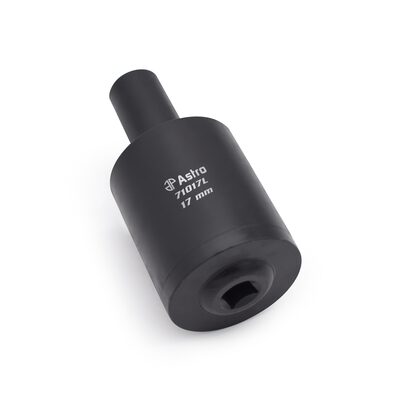Astro Pneumatic 17mm Lug Nut Drum Socket - Impact Torque Multiplying Thin Wall Socket