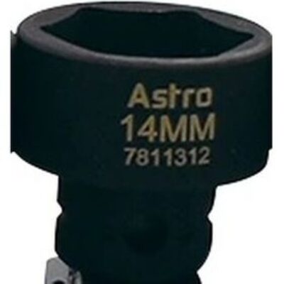 Astro Pneumatic 1/4 Drive 14MM Nano Socket