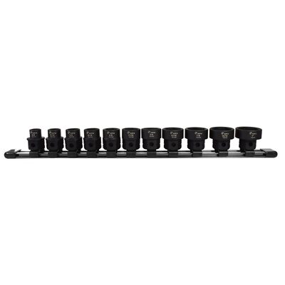 Astro Pneumatic 11PC 1/2" DRIVE NANO IMPACT SOCKETS - SAE