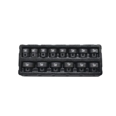 Astro Pneumatic 14 Piece 1/2 Inch Drive 17-30mm Low Profile Nano Impact Socket Set - No Skips