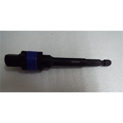 Astro Pneumatic 4 Inch Locking 3/8 Inch Drive 1/4 Inch Hex Shank Impact Adapter Extension