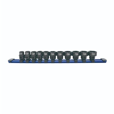 Astro Pneumatic 3/8 Inch Drive Half Size Nano Socket Set for Undersized Swollen or Damaged Bolts