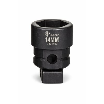 Astro Pneumatic 14mm 3/8 Inch Drive Low Profile Nano Impact Socket