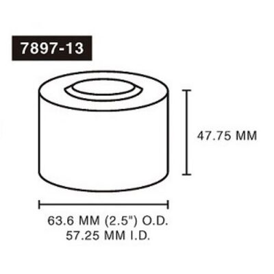 Astro Pneumatic 1-1/16" ID x 2-1/2" OD x 2" L Adapter