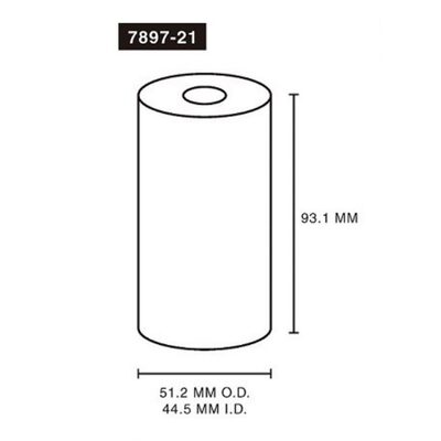 Astro Pneumatic 1-3/4" ID x 2" OD x 3-3/4" L Adapter