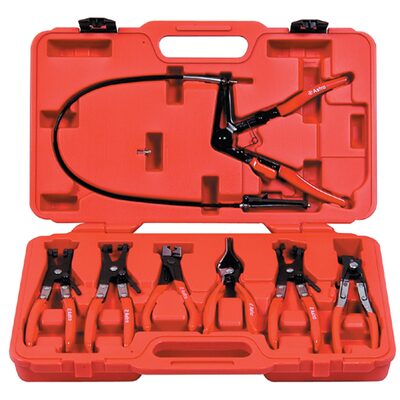 Astro Pneumatic HOSE CLAMP PLIER SET 7PC