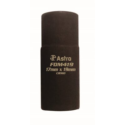 Astro Pneumatic 1/2 " Drive Flip Socket 17mm x 19mm