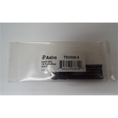 Astro Pneumatic ONYX 5pc 1/8 TurboStep Drill Bit