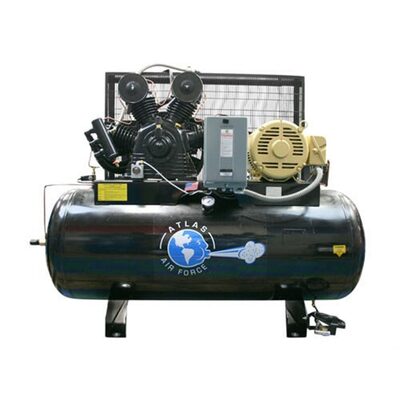 Atlas Automotive Equipment 15HP 3-PHASE 120 GAL COMPRESSOR