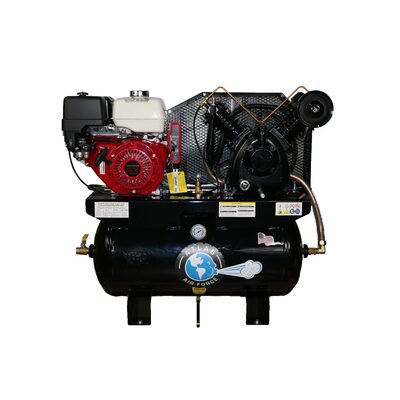 Atlas Automotive Equipment Air Force AF13 Gas 13HP 30 Gallon Air Compressor