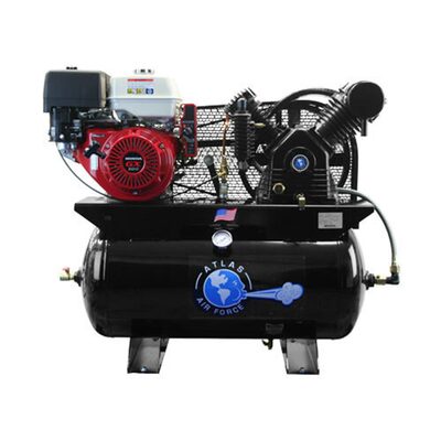 Atlas Automotive Equipment Air Force AF13 Gas 13HP 30 Gallon Air Compressor (Will Call)