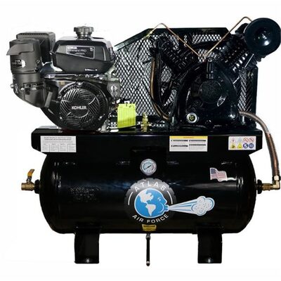 Atlas Automotive Equipment Air Force AF14 Gas 14HP 30 Gallon Air Compressor (Will Call)