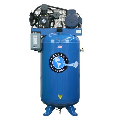 Atlas Automotive Equipment Air Force AF7 5HP 80 Gallon Air Compressor (Will Call)