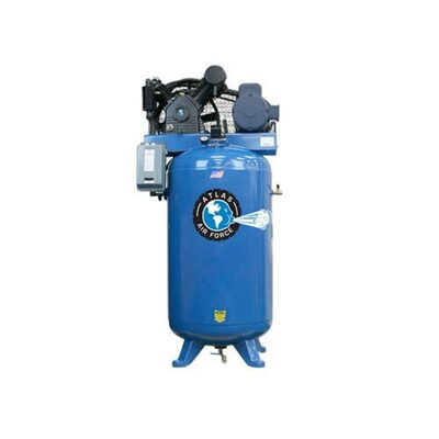 Atlas Automotive Equipment Air Force AF8 5HP 80 Gallon Air Compressor (Will Call)