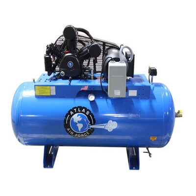 Atlas Automotive Equipment Air Force AF9P 7.5HP 80 Gallon Air Compressor with Plus Package (Will Call)