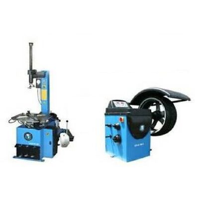 Atlas Automotive Equipment Atlas Equipment TC229 Rim Clamp Tire Changer + WB11 Wheel Balancer Combo Package (WILL CALL)