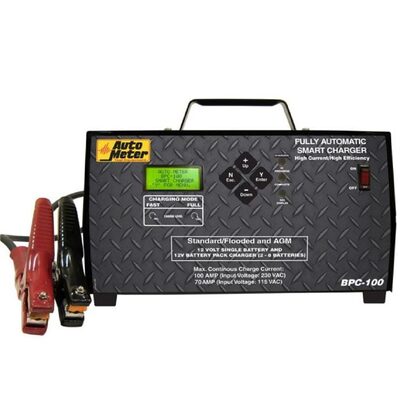 Auto Meter Products AutoMeter - Battery Pack Charger, 12V, 100A