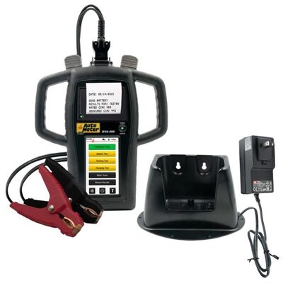 Auto Meter Products AutoMeter - Handheld Electrical System Analyzer W/40 Amp Load & Printer/Charging Station