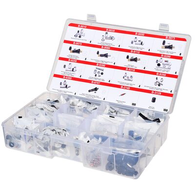 Bartec USA TPMS Service Valve Stem Repair Kit Assortment