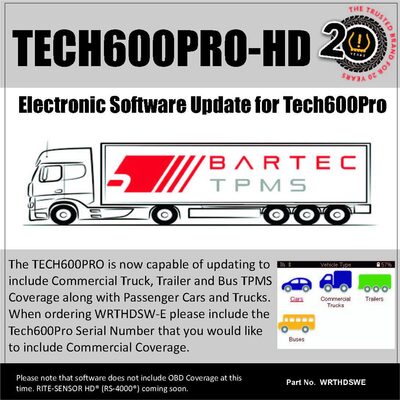 Bartec USA Tech600PRO HD Software Update