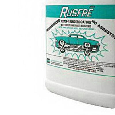 3B Products 1020F-1 Undercoating, 1 gal Drum, Black, 343.9 g/L VOC, Liquid, Rubberized (Y/N): No