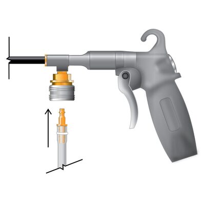 3B Products 5050QC Mitey Bee Gun with Quick Coupler, Use With: gal Jugs