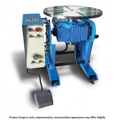Baileigh WP-450 - 110V 13" Welding Positioner, 450 lbs Capacity and 90 degrees