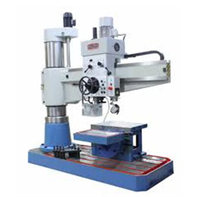 Baileigh RD-1600H-VS - 5' Hydraulic Variable Speed Radial Drill with Quick Change Tool Set and Rotary Axis 5-1/4HP,220V 3 Phase