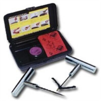 BlackJack Tire Supplies TIRE PLUG STARTER KIT WITH CHROME TOOLS