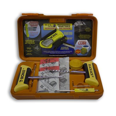 BlackJack Tire Supplies Orange Tire Repair Kit