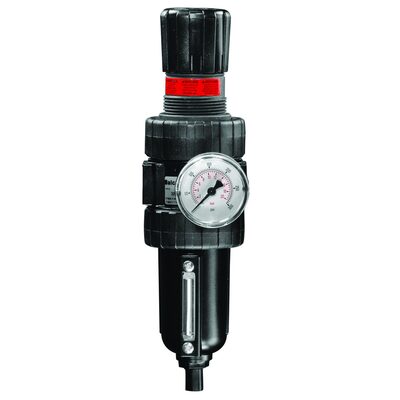 Balcrank Reg/Filter, Air, Mini W/0-160 Psi Gauge, 1/4 Npt(F)