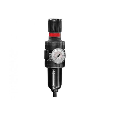 Balcrank Reg/Filter, Air, 1-Pc,W/0-300 Psi Gauge, 3/8 Inch  Npt(F)