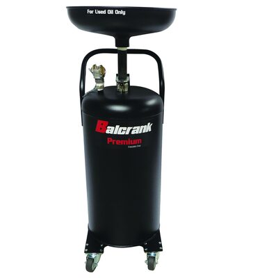 Balcrank Premium Duty Used Oil Drain 23-Gallon Heavy Gauge Steel Tank