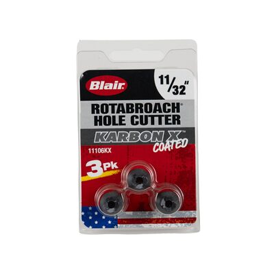 Blair 11/32" Karbon X Rotabroach Cutters - 3PK (11106KX)