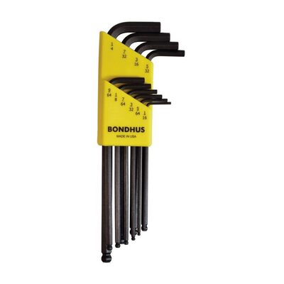 Bondhus Corp. 10PC BALL HEX L-WR SET