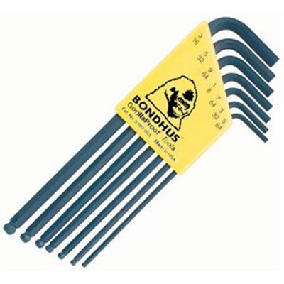 Bondhus Corp. 7PC BALL HEX L-WR SET