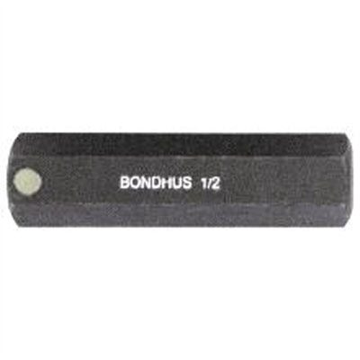 Bondhus Corp. Hex Bit 1/2", 6" Length