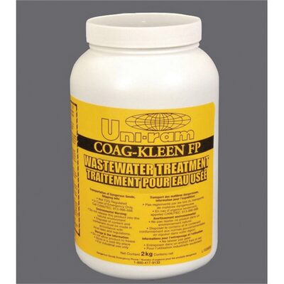 UNI-RAM 102-8300 Spray Gun Cleaning Solvent, 2 kg Can, Tan to Gray, Flocculant Powder