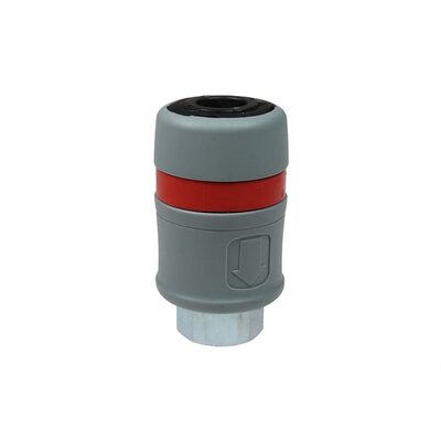 Coil Hose COMPOSITE COUPLER 1/4 INCH FEMALE MEGA FLOW