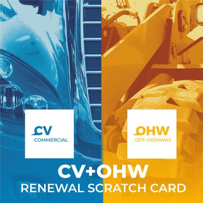 COJALI USA CV + OHW Renewal. License of use  - SCRATCH CARD