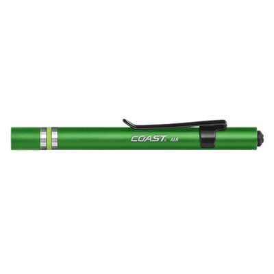 COAST Products A8R Rechargeable Flashlight green body in gift box