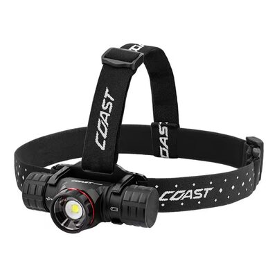 COAST Products XPH34R 2700 Lumen Rechargeable Dual Power Headlamp and Flashlight Hybrid with Magnetic Base