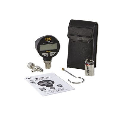 CPS Products Vacuum Gauge w/Digital LCD Display Wireless