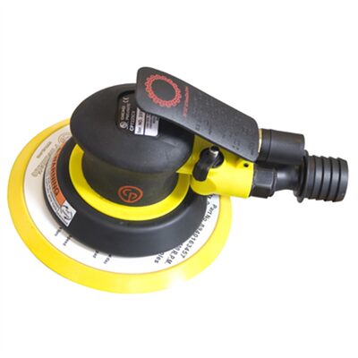 Chicago Pneumatic Random Orbital Sander Yellow 2.5mm Central Vac.